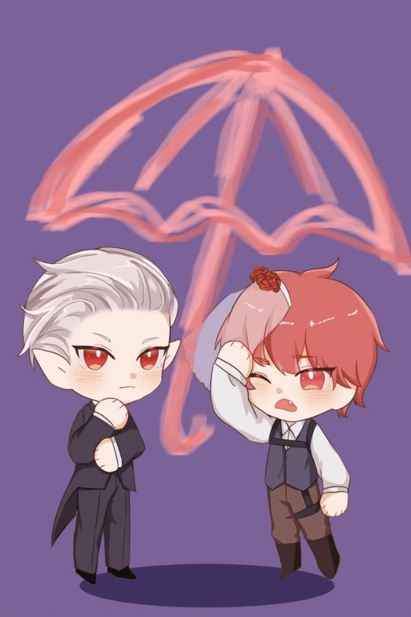 I give the vampire boss an umbrella