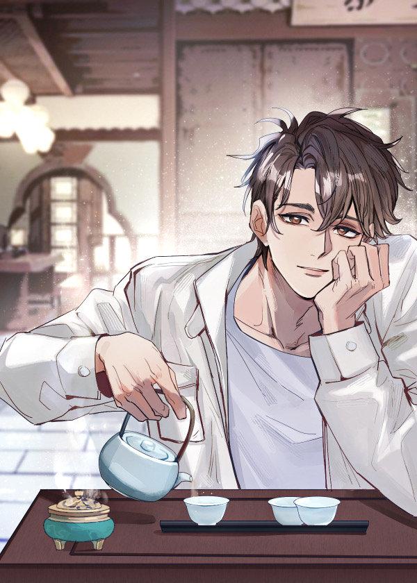 The Beijing-flavored tea master and the rich and powerful boss are HE